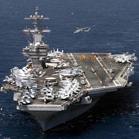 Sky News: экипаж большого авианосца USS George Bush готов вступить в бой с Россией