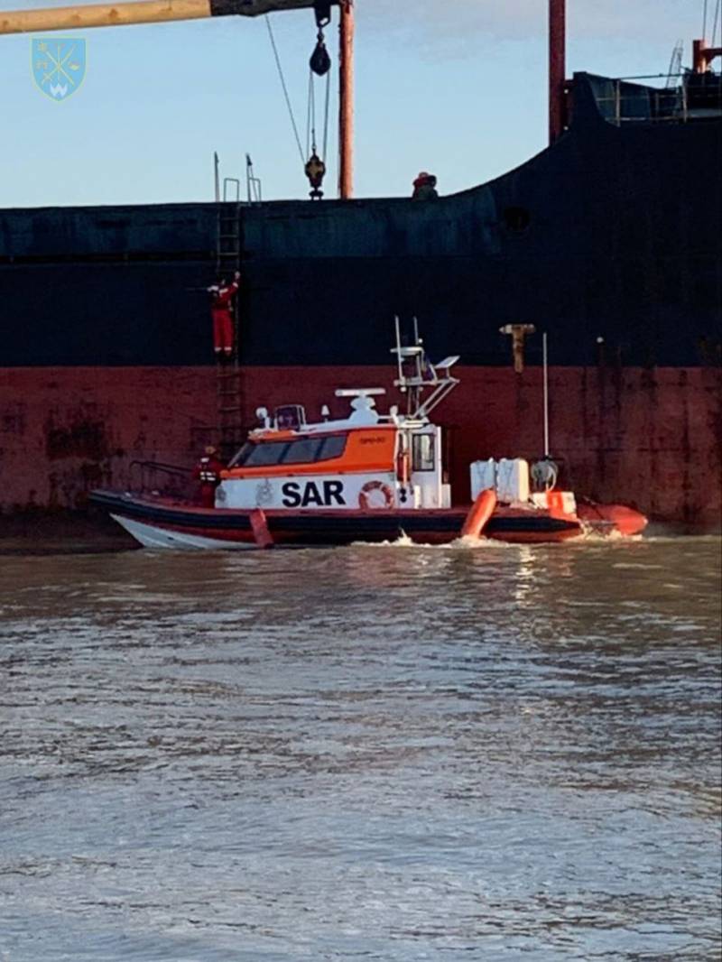 В Черном море подорвался на мине балкер под флагом Панамы В Черном море подорвался на мине балкер под флагом Панамы