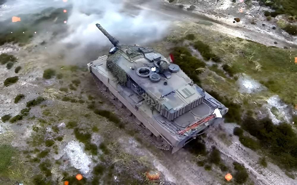 На Сватовском направлении уничтожен целый взвод танков Leopard-2А6 – видео