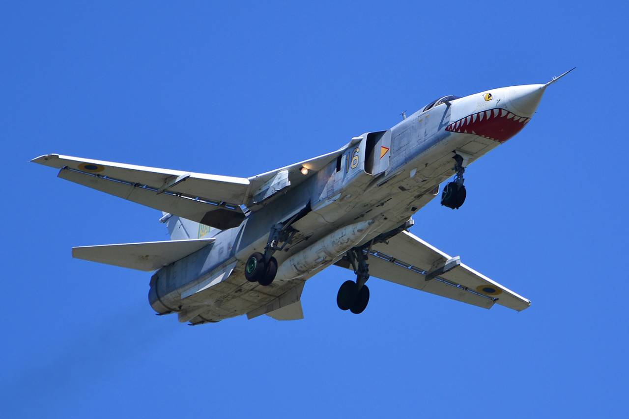 ВС РФ уничтожили украинский Су-24, пытавшийся нанести ракетный удар по Севастополю