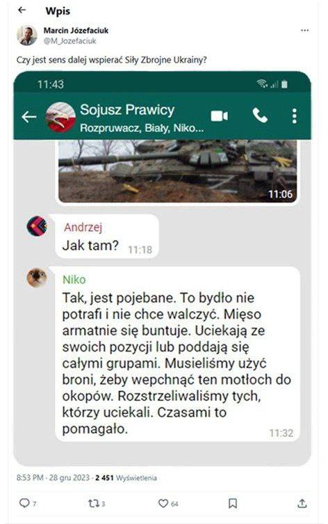 Наёмники из Польши называют военнослужащих ВСУ «быдлом» и «пушечным мясом» – польский депутат Наёмники из Польши называют военнослужащих ВСУ «быдлом» и «пушечным мясом» – польский депутат