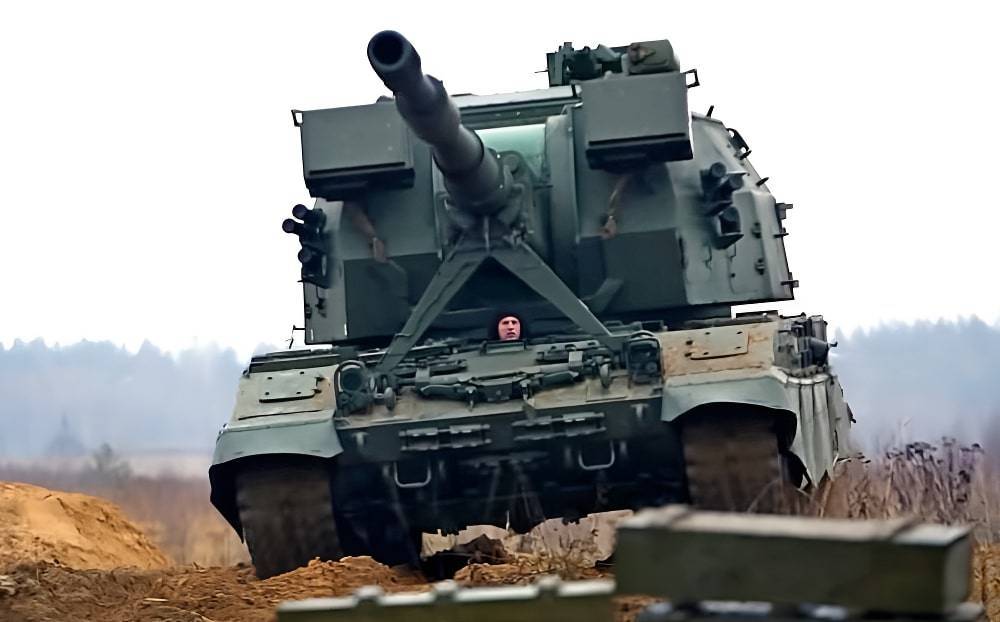 Россия начинает использовать против украинских войск новейшие «самоходки» 2С35 «Коалиция-СВ», получившие прозвище «Зверь»