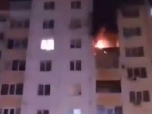 В Воронеже после атаки беспилотников введен режим ЧС (ВИДЕО)