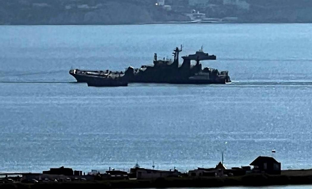 БДК «Оленегорский горняк» вернулся в строй после полученных повреждений от украинских БЭК