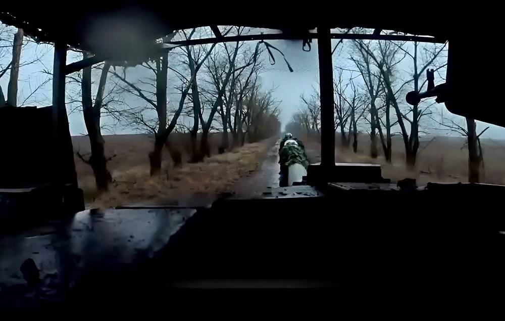 Российский танк смог уничтожить FPV-дрон противника из пушки