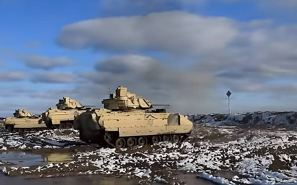 Солдаты ВСУ критикуют американские БМП Bradley за плохую работу в мороз