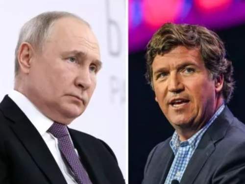 Песков объяснил, почему Путин дал интервью Такеру Карлсону Песков объяснил, почему Путин дал интервью Такеру Карлсону