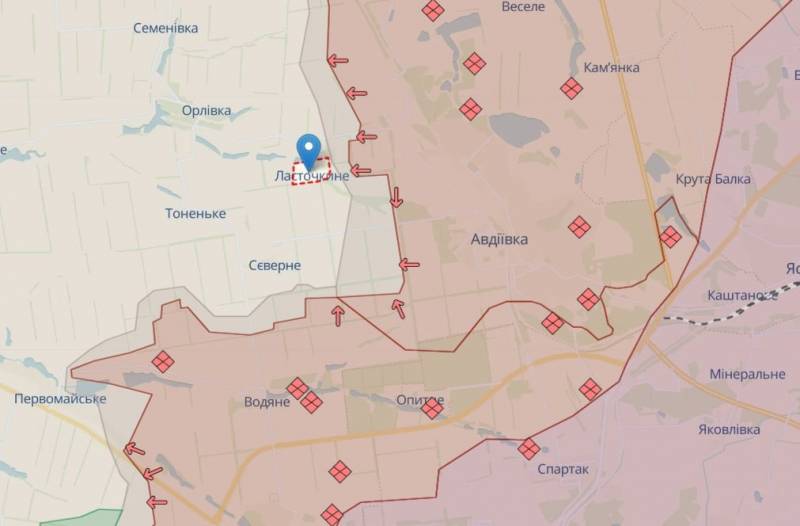 Российские войска не остановились за Авдеевкой и продолжили наступление