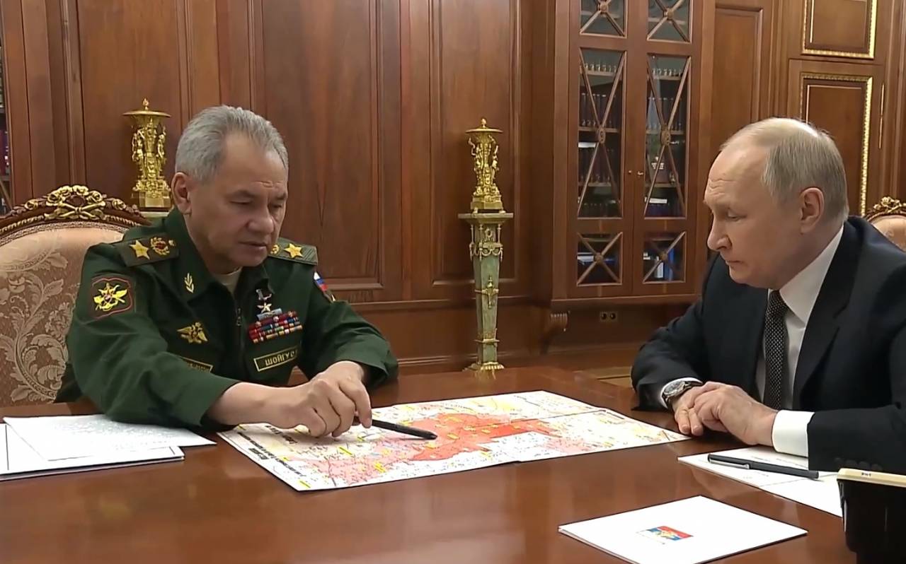 Путин и Шойгу публично обсудили освобождение Авдеевки и оперативную обстановку Путин и Шойгу публично обсудили освобождение Авдеевки и оперативную обстановку