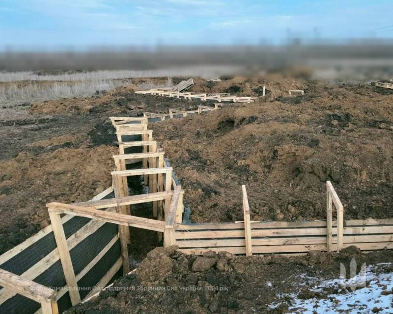 Отступающие ВСУ возводят новые линии обороны Отступающие ВСУ возводят новые линии обороны