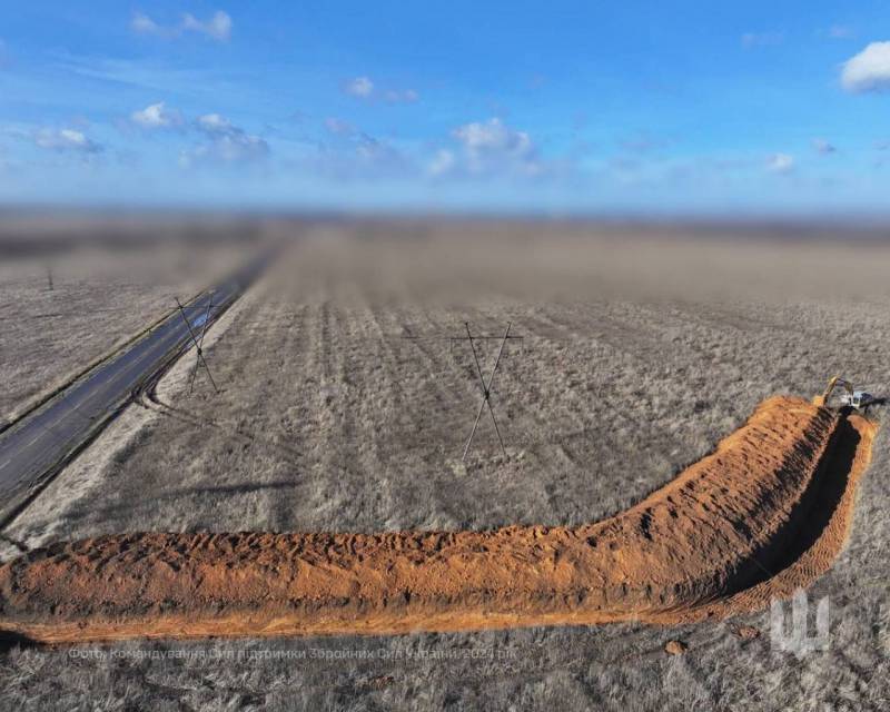 Отступающие ВСУ возводят новые линии обороны Отступающие ВСУ возводят новые линии обороны