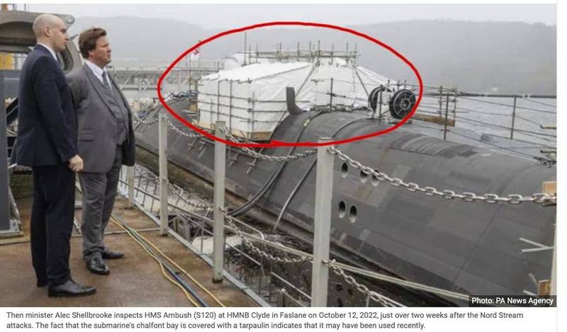 Подрыв «Северных потоков» устроили ВМС Великобритании – СМИ