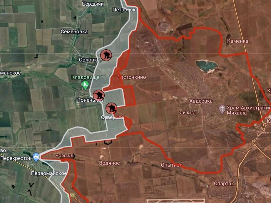 ВС РФ подошли к Орловке и Тоненькому: ожидается штурм