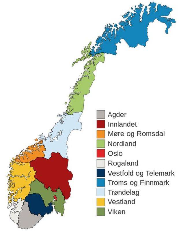 Выяснилась важность для американских военных норвежского региона Тренделаг Выяснилась важность для американских военных норвежского региона Тренделаг