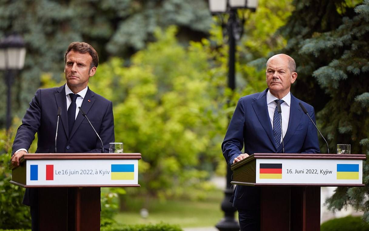 Макрон и Шольц сделали шаг назад в эскалации украинского конфликта