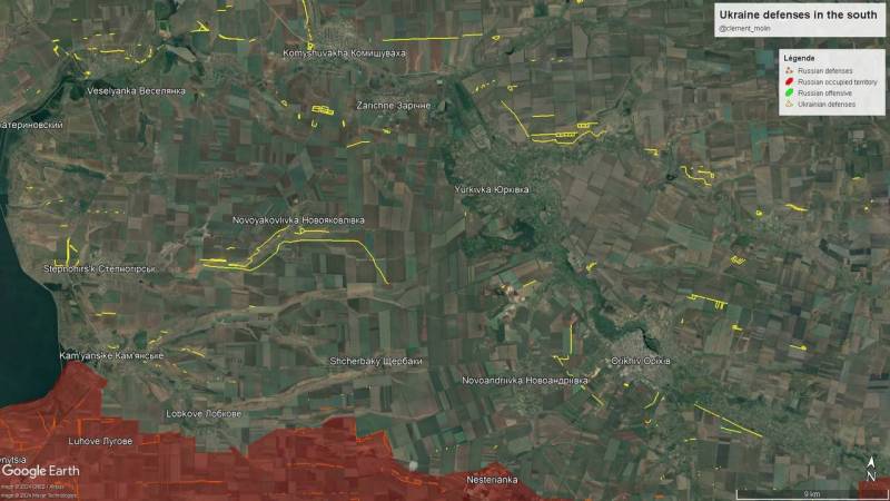 ВСУ экстренно возводят оборонительные сооружения на линии соприкосновения ВСУ экстренно возводят оборонительные сооружения на линии соприкосновения