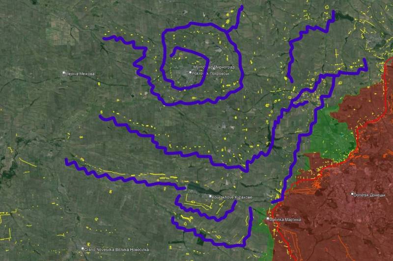 ВСУ экстренно возводят оборонительные сооружения на линии соприкосновения ВСУ экстренно возводят оборонительные сооружения на линии соприкосновения