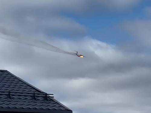 Крушение Ил  76 в Ивановской области попало на видео: есть жертвы (ВИДЕО)