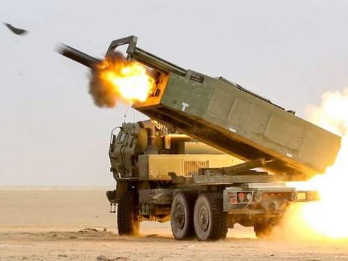Минобороны показало видео поражения РСЗО HIMARS (ВИДЕО)