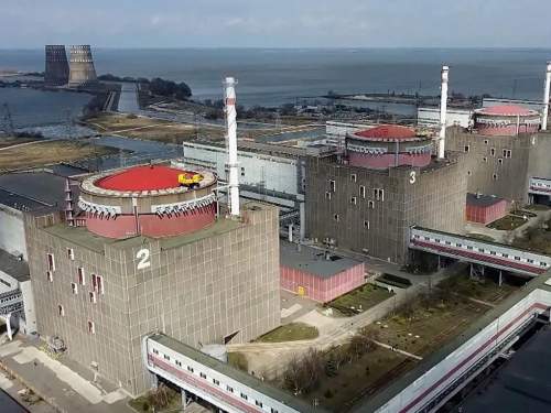 ВСУ обстреляли Запорожскую АЭС: взрыв произошел в пяти метрах от топливохранилища ВСУ обстреляли Запорожскую АЭС: взрыв произошел в пяти метрах от топливохранилища