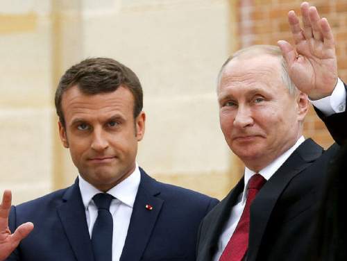 Bild: Макрон «брутальными» фото объявил войну Путину (ФОТО) Bild: Макрон «брутальными» фото объявил войну Путину (ФОТО)