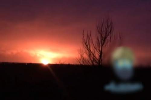 Опубликовано видео попадания ракеты в запорожскую ДнепроГЭС (ФОТО, ВИДЕО)