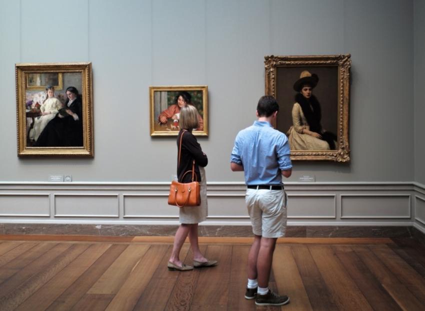 В Германии сотрудник музея тайком повесил свою картину в выставочном зале