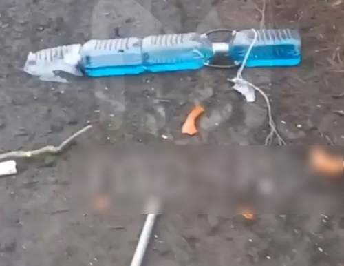 «Развалился на части»: ВС РФ показали на видео самодельный дрон ВСУ (ФОТО)