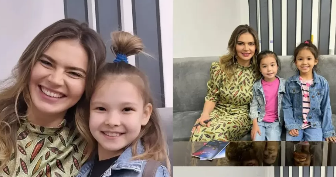 Похудевшая Кабаева на Кубке мира по гимнастике предстала в желтом платье