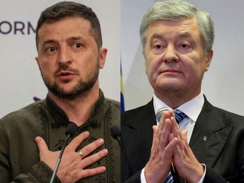 Зеленский и Порошенко пропали из базы розыска МВД (ФОТО)