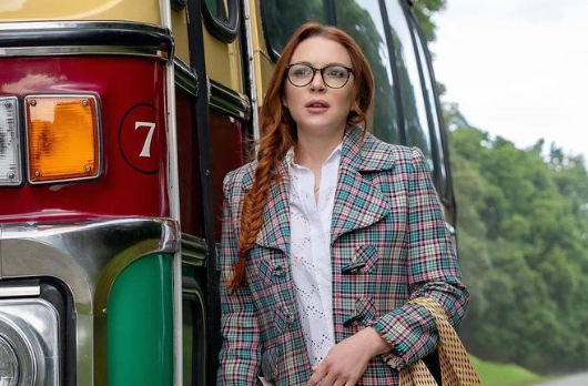 Актриса Линдси Лохан похвасталась фигурой в бикини