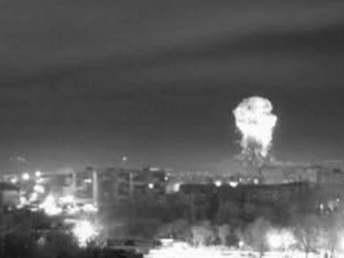 Опубликовано видео удара ВСУ по Каховской ГЭС из РСЗО HIMARS (ВИДЕО)