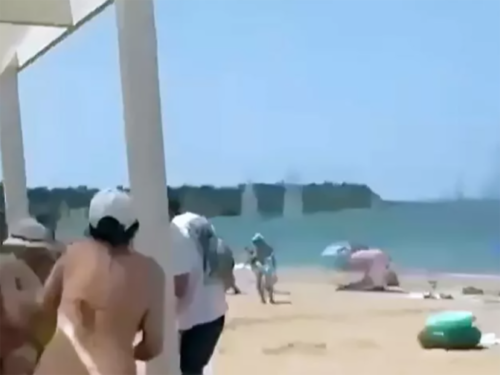 Момент удара ВСУ ракетой ATACMS по пляжу в Севастополе попал на видео (ВИДЕО)