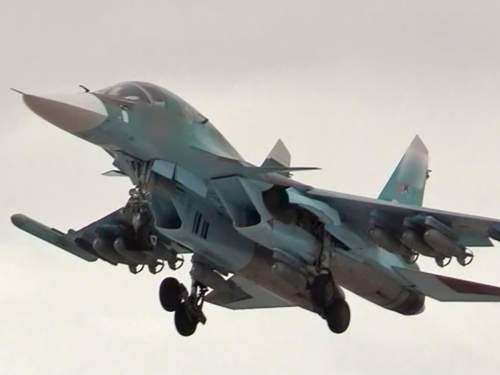 Су  34 ВКС РФ успешно атаковал позиции ВСУ под ударом ракетами Patriot и NASAMS