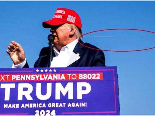 Известный фотограф рассказал, как снял летящую в Трампа пулю