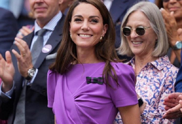 Онкобольная Кейт Миддлтон посетила финал Уимблдона Онкобольная Кейт Миддлтон посетила финал Уимблдона