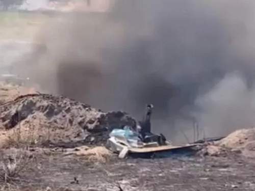 В Волгоградской области разбился Су  34, экипаж катапультировался (ФОТО, ВИДЕО)