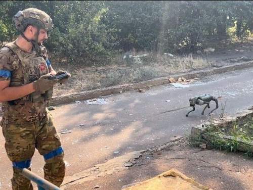 Bild: ВСУ используют дорогих робо-собак для разведки в Донбассе (ФОТО, ВИДЕО)