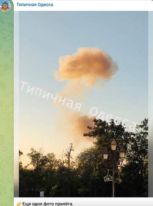 &laquo;Взорвалось что-то ужасное&raquo;: ВКС ударили по военным объектам Одессы (ФОТО)