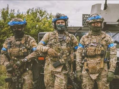 ЧВК из США опубликовала фото с американскими наемниками в Курской области