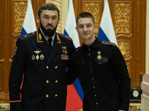 17-летний сын Кадырова получил медаль «За заслуги перед Чечней»