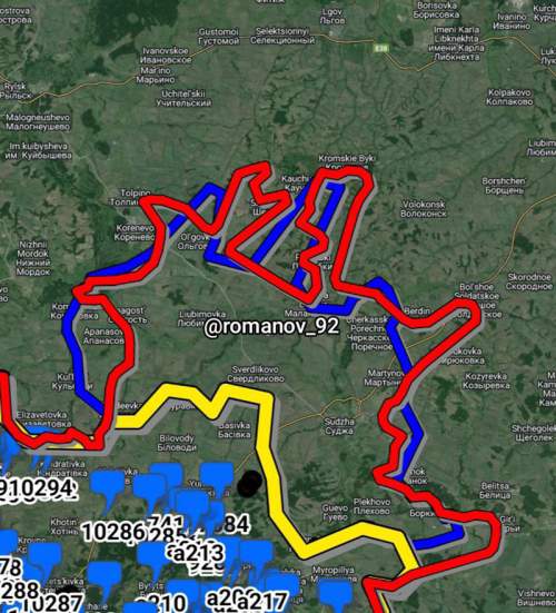 Военкор обновил карту боевых действий в Курской области (ФОТО) Военкор обновил карту боевых действий в Курской области (ФОТО)