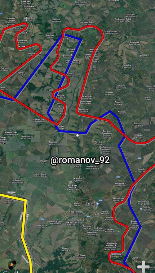 Военкор обновил карту боевых действий в Курской области (ФОТО) Военкор обновил карту боевых действий в Курской области (ФОТО)