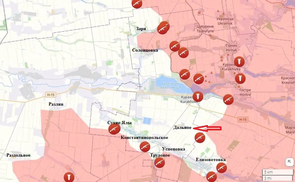 Российские войска освободили от ВСУ село Заря в ДНР Российские войска освободили от ВСУ село Заря в ДНР