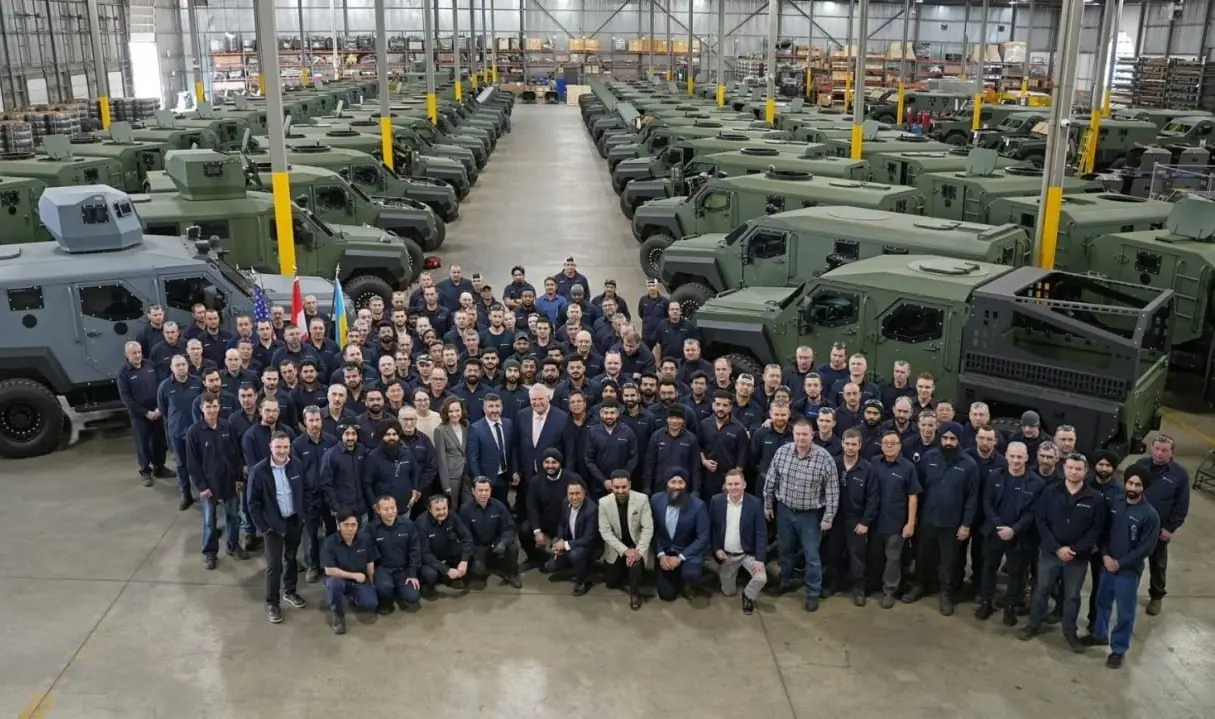 Канадский производитель бронемашин Roshel Senator откроет завод на Украине из-за «дешевого электричества» Канадский производитель бронемашин Roshel Senator откроет завод на Украине из-за «дешевого электричества»