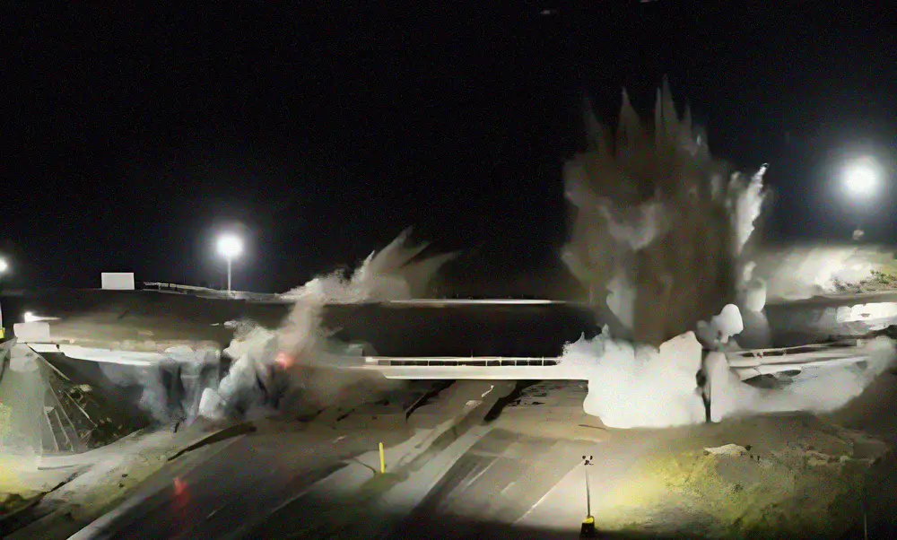 В Таллине провели тренировку на случай вторжения России и взорвали мост