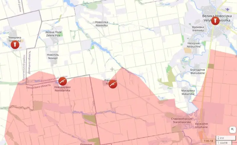 ВС РФ успешно наступают на Запорожском и Южно-Донецком направлениях