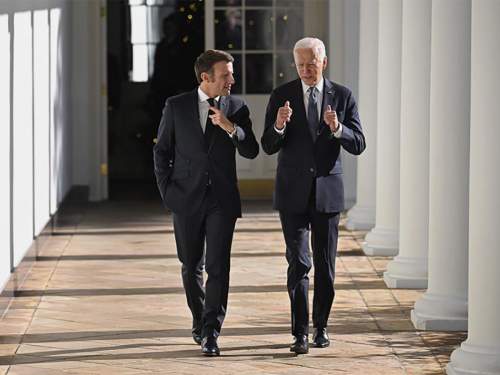 СМИ: Байден срочно позвонил Макрону после испытаний «Орешника» РФ СМИ: Байден срочно позвонил Макрону после испытаний «Орешника» РФ