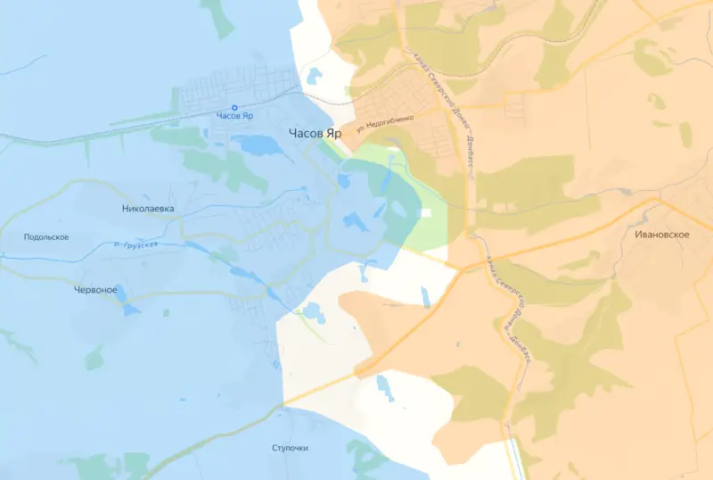 ВС РФ ведут бои в центре Часова Яра ВС РФ ведут бои в центре Часова Яра