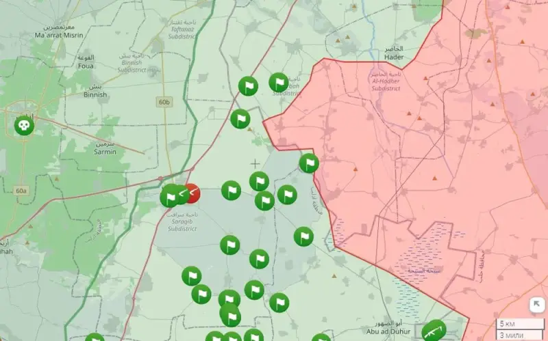 Протурецкие боевики в Сирии захватили практически весь Алеппо, идут к Хаме и открыли второй фронт на севере